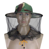 Sidiou Group Camouflage Fishing Hat  Mesh Prevention Cap Bucket Hat Bee bug mesh hat