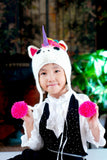 Sidiou Group Lovely Cartoon Hat Warm Knitted Winter Cap Unicorn for Children Kids Hat