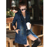 Sidiou Group Autumn Women Denim Jacket Vintage Long Sleeves Slim Jeans Jacket  Casual Outerwear