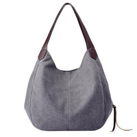 Sidiou Group Vintage Women Canvas Shoulder Bag Hand Bags Ladies Casual Handbag  Sling Shoulder Bags