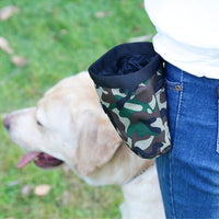 Sidiou Group Pet Dog Bag Snack Pocket Multifunctional Pet Training Camouflage Waist Pack Outdoor