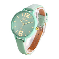 Sidiou Group  Quartz Artificial Women Band Simple Leather Watch Fashion Wrist