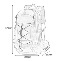 Sidiou Group Practical Large Capacity Outdoor Sports Mountaineering Backpack Shoulder Bags Zipper