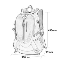 Sidiou Group Outdoor Hiking Backpack Waterproof Nylon Bag Large Capacity Travel Bag Mountain Bag