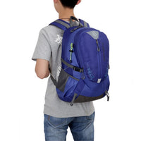 Sidiou Group Outdoor Hiking Backpack Waterproof Nylon Bag Large Capacity Travel Bag Mountain Bag