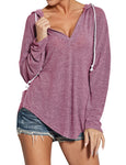 V Neck Hoodies