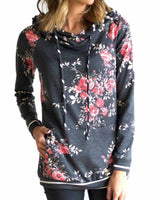 Floral Print Pullover