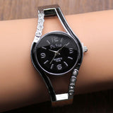 Sidiou Group Women's Bracelet Watch,  Crystal Bracelet Bangle Wrist Watch,  Quartz Watch