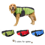 Sidiou Group Pet Large Dogs Winter Jacket Ski Clothing Vest Clothes Coat Adjustable Waterproof