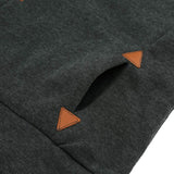 Sidiou Group Women Hoodie Sweatshirts Self-tie Pockets Pullover Hooded Loose Tops