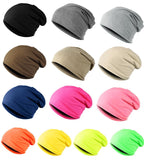 Sidiou Group New Men Women Beanie Solid Color Hip-hop Slouch Unisex Knitted Cap Hat