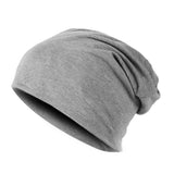 Sidiou Group New Men Women Beanie Solid Color Hip-hop Slouch Unisex Knitted Cap Hat