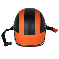 Sidiou Group Motorcycle Helmet Half Face Baseball Cap with Sun Visor