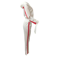 Sidiou Group Fashion Women Two-Piece Set Striped Hooded Drawstring Hoodies Casual Sportswear