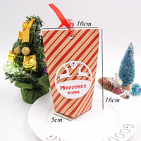 Sidiou Group Santa Claus Merry Christmas Candy Gift Boxes  Packaging Boxes Gift Bag  Kids Gift