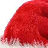 Sidiou Group Christmas Hat Plush Christmas Hats Christmas Supplies with Ball Diameter Xmas cap