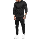 Sidiou Group Mens Casual Tracksuit Sets Trackies Jogging Sport Running Sweatshirt Sweat Pants