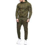 Sidiou Group Mens Casual Tracksuit Sets Trackies Jogging Sport Running Sweatshirt Sweat Pants