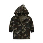 Sidiou Group Boys Camo Coat Winter Clothes Casual Zipper Jacket Hoodies Hooded Pocket