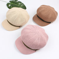 Sidiou Group Knitted Crochet Slouch Baggy Beanie Hat Headwear Sun Breathable Trip Hats