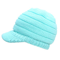 Sidiou Group Women Ponytail Beanie Hat Knitted Winter Cap Crochet Slouchy Beanies Warm Caps