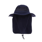 Sidiou Group Outdoor Hiking Camping Neck Cover UV Protection Fishing Cap Visor Big Bucket Hats