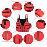 Sidiou Group Adult Detachable Buoyancy Aid Sailing Kayak Canoeing Fishing Life Jacket Vest