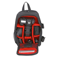 Sidiou Group Waterproof Functional DSLR Backpack Camera Scratch-proof Camera Computer Shoulder Bag