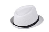 Sidiou Group Fashion Women Men Hat Cap Straw Beach Sunhat with  Unisex Black Hats