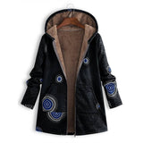 Hooded Fur Lined Winter Warm Thick Jacket