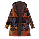 Sidiou Group Women Fleece Coat Ladies Winter Oversized Hooded Thicken Jacket Zipper Hoodie