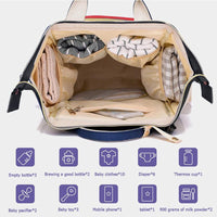 Sidiou Group Diaper Bag Baby Nursing Bag Maternity Outdoor Travel Backpack Baby Nursing Handbag
