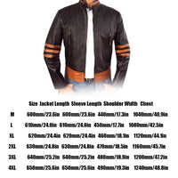 Sidiou Group PU Leather Jacket Personality  Large Size Fashion  Clothing for Male Stripe Coat