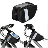 Sidiou Group Bike Phone Bag Top Tube Bag Bike Phone Holder Cycling Front Frame Bag Outdoor Cycling Bicycle Bag Pack
