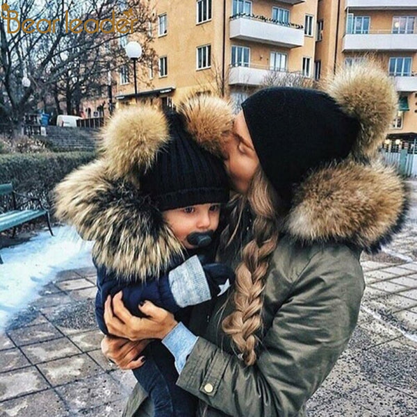 Parent-Child Winter Caps