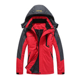 Sidiou Group Large Size Women Mountain Waterproof Ski Jacket Windproof Fleece Waterproof Jacket
