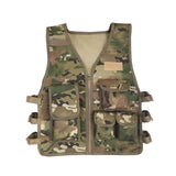 Sidiou Group Kids Outdoor Vest Waistcoat Adjustable Children Camouflage Multi-pockets Jacket