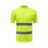 Sidiou Group  Reflective Safety Work Shirt Reflective Vest T-shirt Working Clothes Polo Shirt