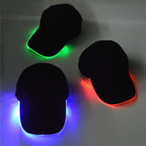 Sidiou Group LED Light Baseball Hat Bright Luminous Glowing Hat Adjustable