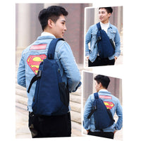 Sidiou Group Men Chest Bags Casual Chest Pack Anti Theft Sling Crossbody Bags Messenger Bag