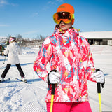 Hooded Windproof Ski Jacket