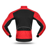 Sidiou Group Men Windproof Cycling Jacket Winter Thermal Polar Fleece MTB Bike  Sportswear Jacket