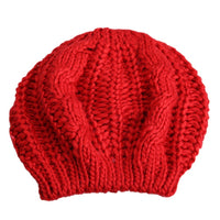 Sidiou Group Winter  Women Knitted  Hats Wool Slouchy Beanies Beret Hat Ski Cap