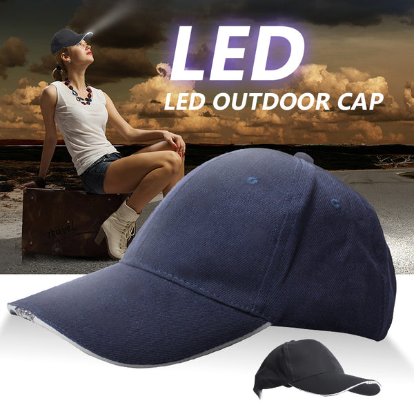 LED Headlamp Battery Powered Cap