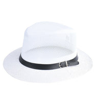 Sidiou Group Spring Summer Hats For Women Sun Cap Hollow Out Wide-Brim Fedora Hats