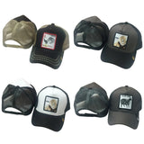 Sidiou Group Unisex Animals Embroidery Patch Classic snapback Baseball Cap Snapback Trucker Hat