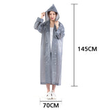 Sidiou Group Reusable Portable Raincoats for Adults EVA Travel Camping Walking Rain Jackets
