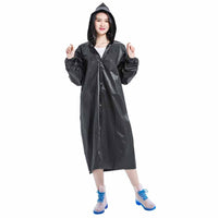 Sidiou Group Reusable Portable Raincoats for Adults EVA Travel Camping Walking Rain Jackets