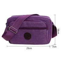 Sidiou Group Men Handbag Bag New Shoulder Bag Canvas Satchel Belt Crossbody Bag Waterproof Bag