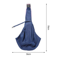 Sidiou Group Pet Bag Single Shoulder Pet Backpack Crossbody Bag Breathable Portable Bag